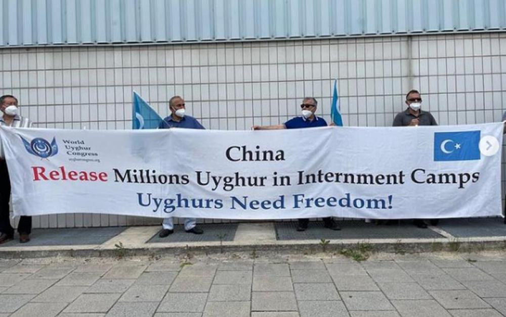 Chinese authorities take parents of Uyghur activist in custody