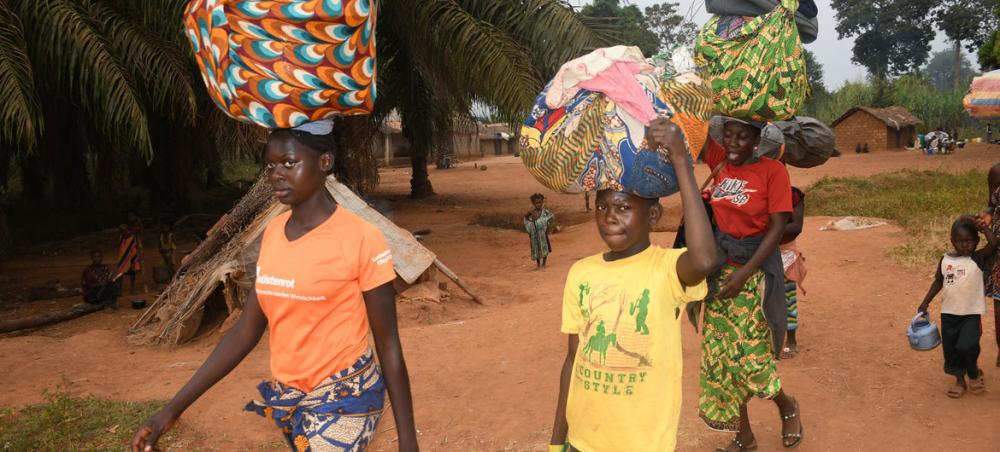 Central African Republic: Displacement reaches 120,000, as another deadly attack leaves one UN peacekeeper dead