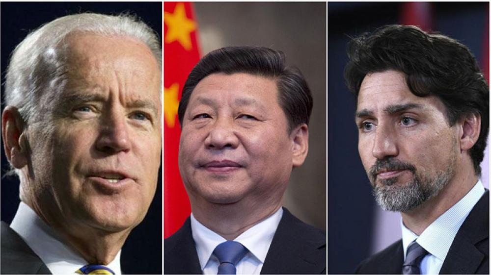 Justin Trudeau, Joe Biden discuss arbitrary detention of two Canadians by China
