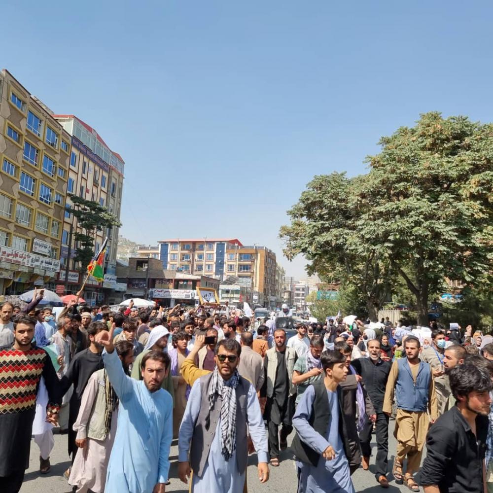 Afghanistan: Thousands demonstrate in Kabul against Taliban, Pakistan 