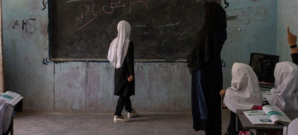 Afghanistan: Girls’ education must be a given, urges deputy UN chief Afghanistan: Girls’ education must be a given, urges deputy UN chief