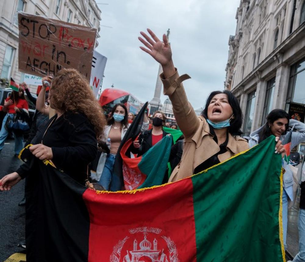 Female Afghan MP