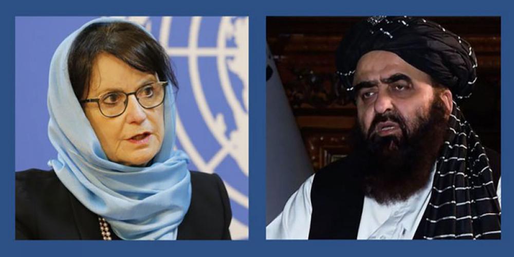 UN Secretary-General's special envoy meets Taliban Minister over issue of Afghanistan's missing women