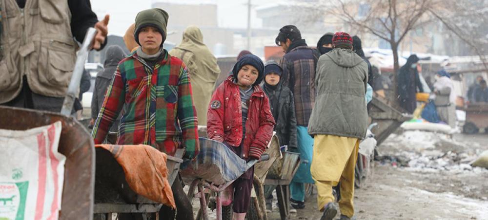 World can end ‘downward humanitarian spiral’ of Afghanistan