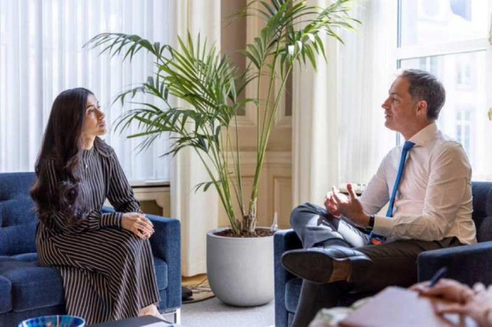 Nobel Peace laureate and ISIS survivor Nadia Murad meets Belgian PM, discusses struggles of Yazidi community in Iraq 