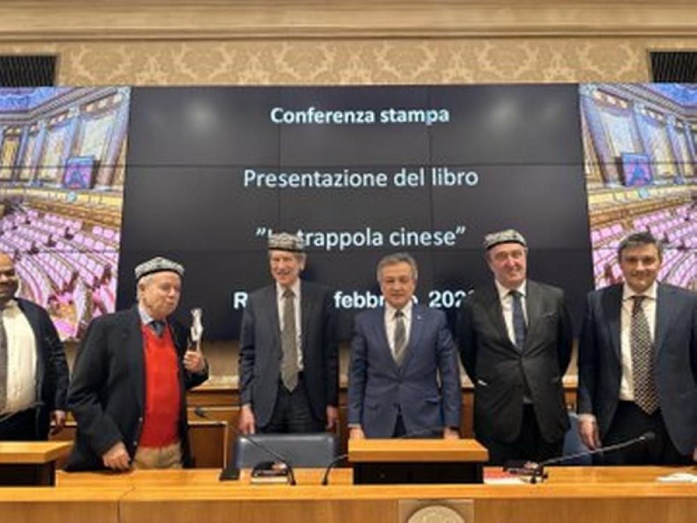 Italian Senate unveils World Uyghur Congress President Dolkun Isa