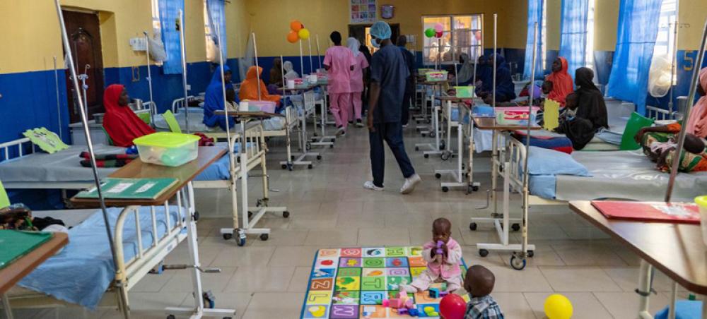 Nigeria: $1.3 billion drive to stop ‘ticking time bomb’ of child malnutrition Nigeria: $1.3 billion drive to stop ‘ticking time bomb’ of child malnutrition