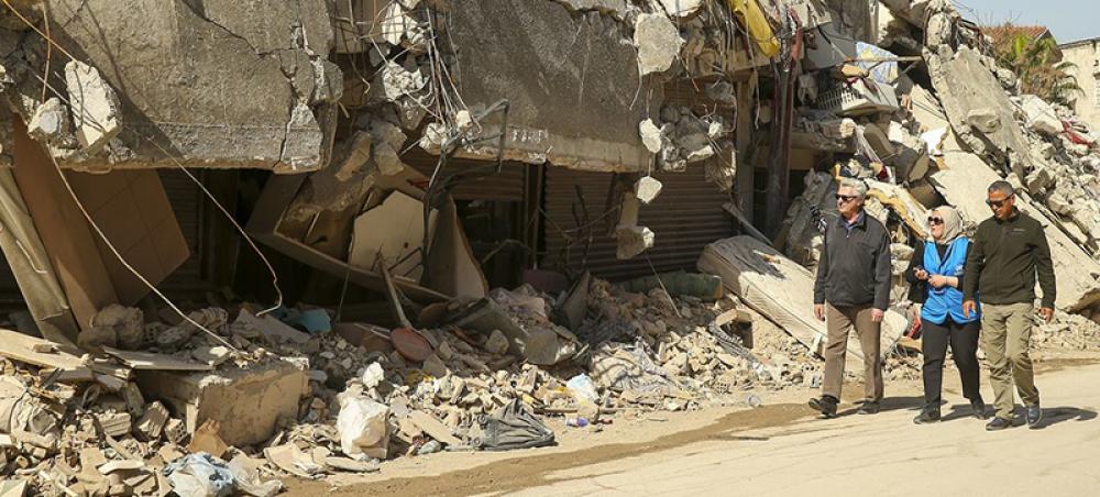 Step up support to Syria-Türkiye earthquake survivors: UN refugee chief