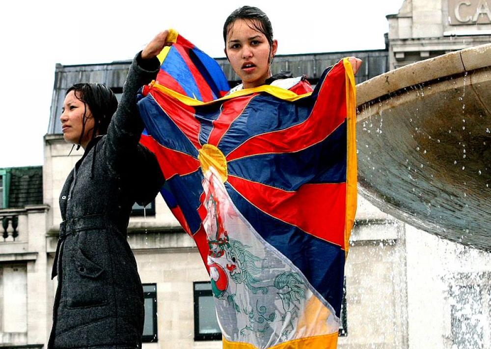 Tibetan children separated from mothers in Chinese Colonial Boarding Schools, activists protest in NY