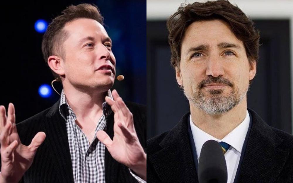 Justin Trudeau invokes Elon Musk