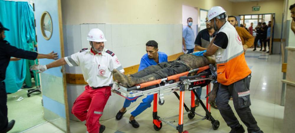 Israel-Hamas conflict: Babies dying in hospital amid scenes of devastation in Gaza, claim UN humanitarians Israel-Hamas conflict: Babies dying in hospital amid scenes of devastation in Gaza, claim UN humanitarians