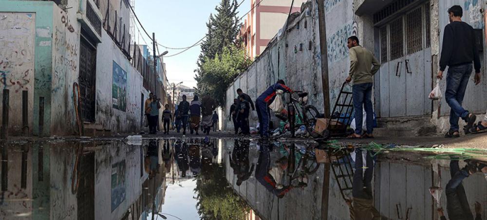 Gaza flooding latest disaster to hit desperate Palestinians