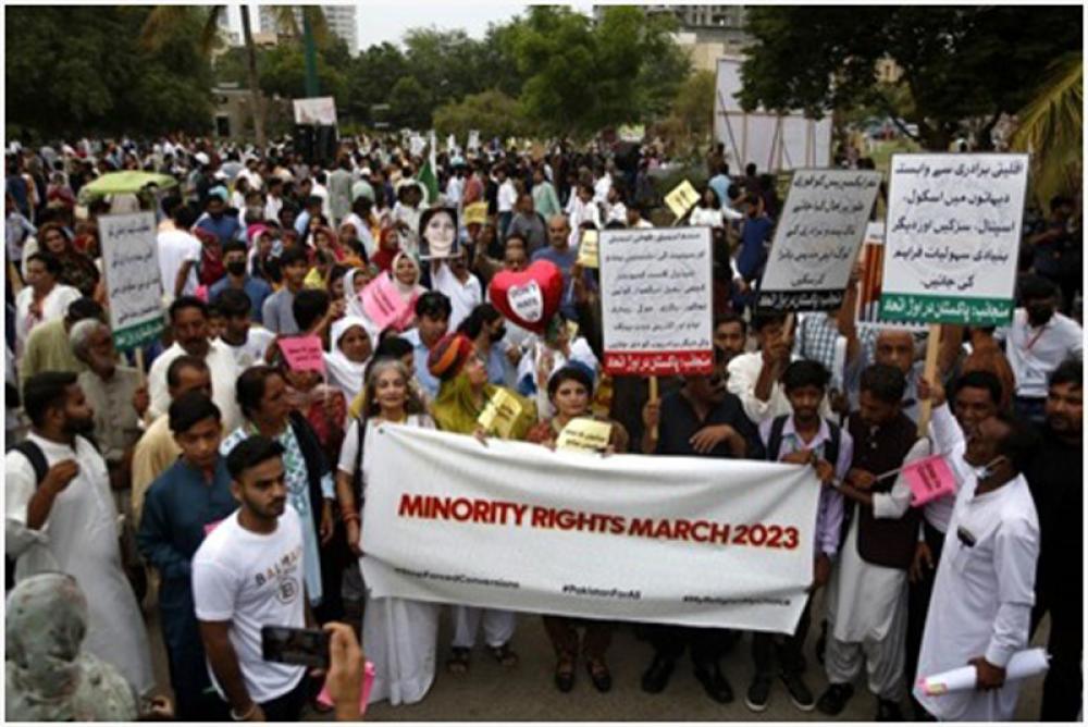 Pakistan: Hundreds join first 'Minority Rights March' in Karachi, demand end to practice of forced conversion 