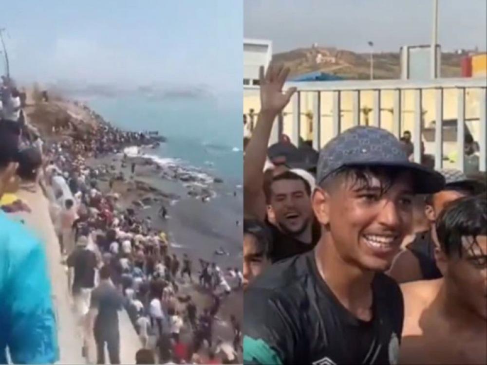 Spain deploys military after massive migrant influx from Morocco sparks border crisis