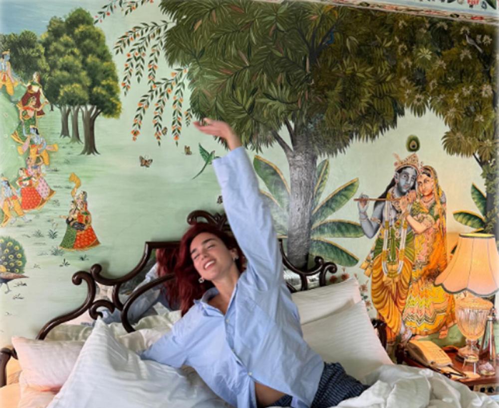 Singing sensation Dua Lipa shares images for her fans on Instagram from Rajasthan visit 