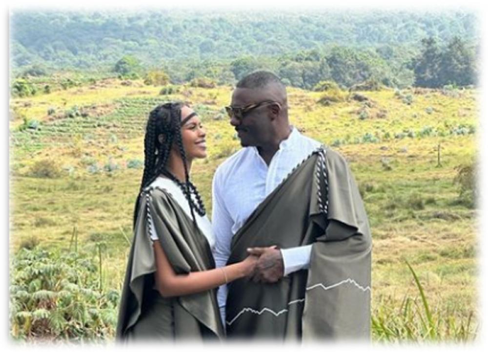 Actor Idris and his wife Sabrina Elba name baby gorilla Narame during Kwita Izina ceremony in Rwanda 