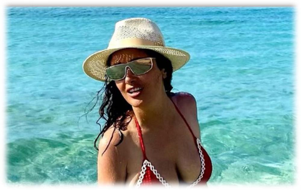I am happy to be alive: Salma Hayek turns 57, shares her gorgeous beach images on Instagram for fans